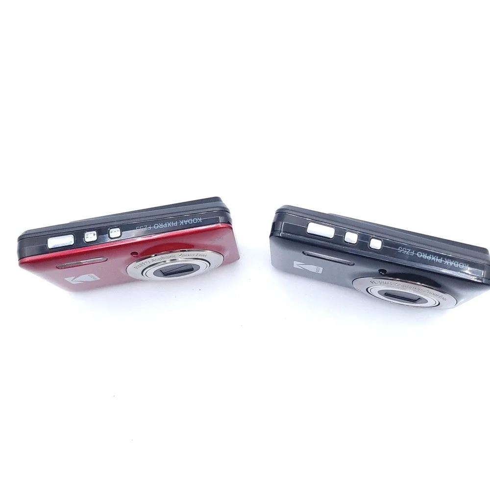 Lot of 2 Kodak PIXPRO FZ55 Digital Camera Red & Black READ DESCRIPTION FOR PARTS